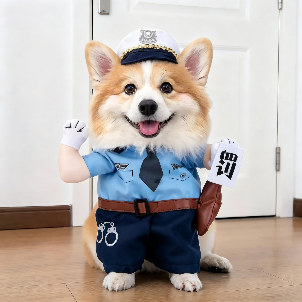 Funny Halloween Pet Costume – Cozy Character Dress-Up Outfit for Dogs & Cats
