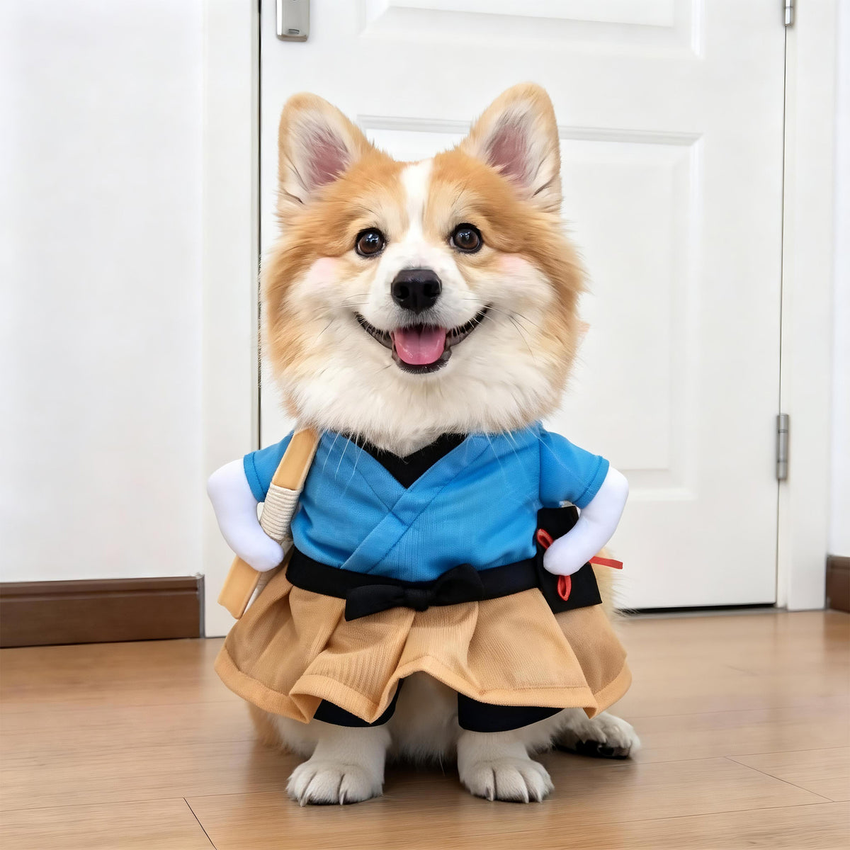 Funny Halloween Pet Costume – Cozy Character Dress-Up Outfit for Dogs & Cats