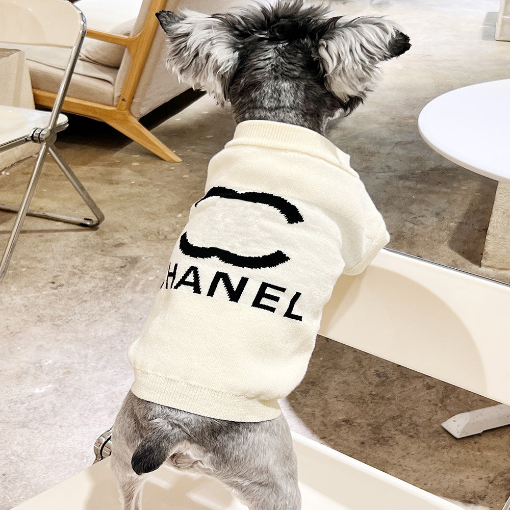 Cross-border supply factory direct sales pet sweaters dog clothes dog CC sweaters pet clothing pet clothes cat sweaters