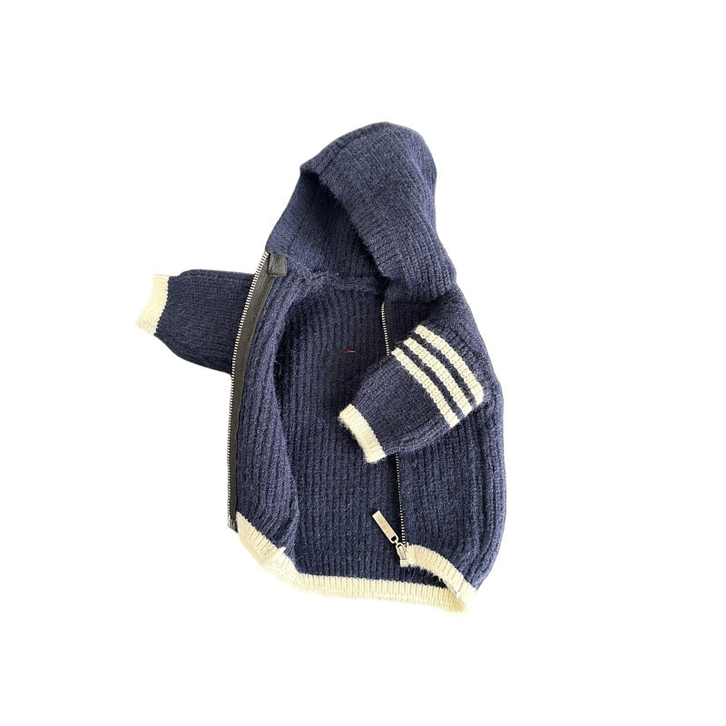 Foreign trade trendy brand dog sweater clothes loving pet cardigan Teddy French Dou Bago Schnauzer small dog cat