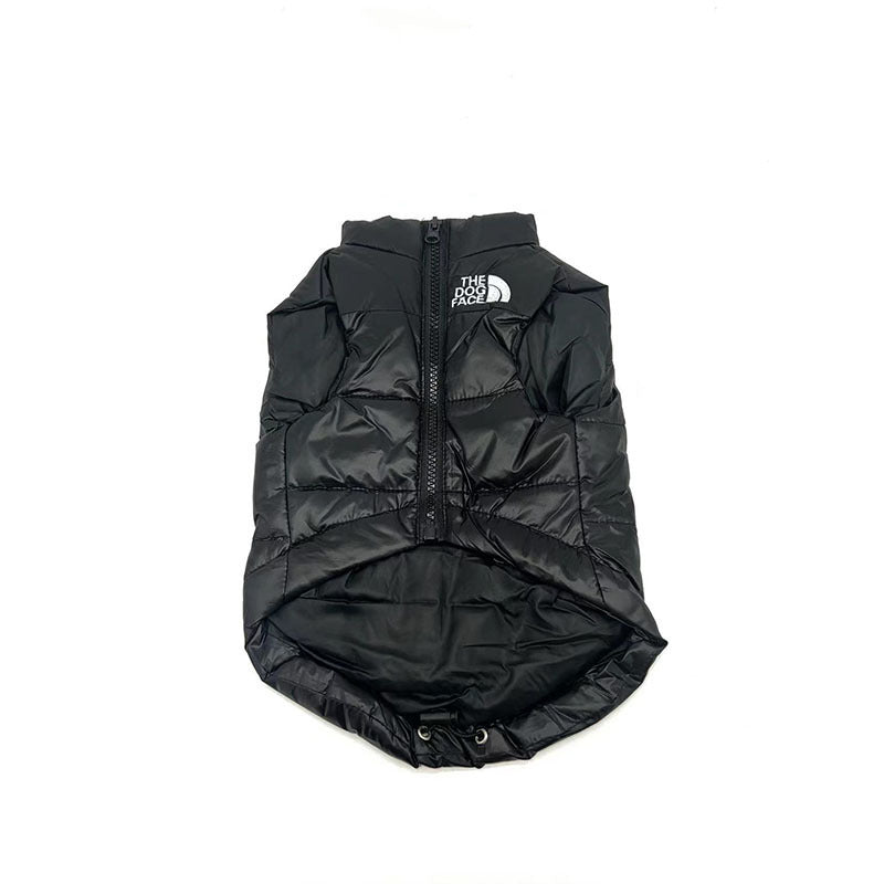 Autumn and winter pet dog clothes Teddy Schnauzer dog small dog thickened warm dog coat vest vest clothing