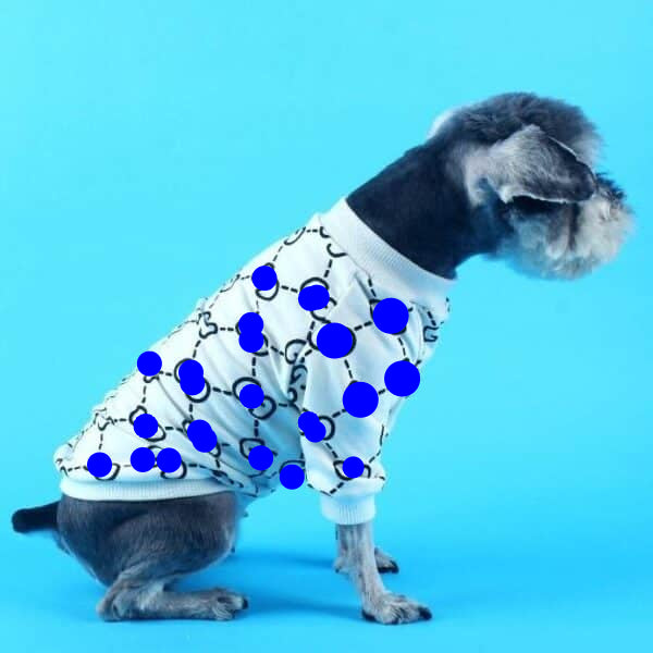 GiGi Monogram Designer Dog Sweatshirt