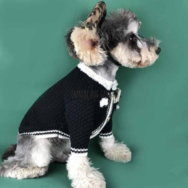 CC Knitted Designer Dog Sweater