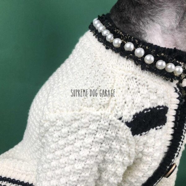 CC Knitted Designer Dog Sweater