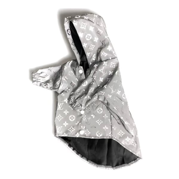Pawtton Reflective Raincoat With Hood For Dogs